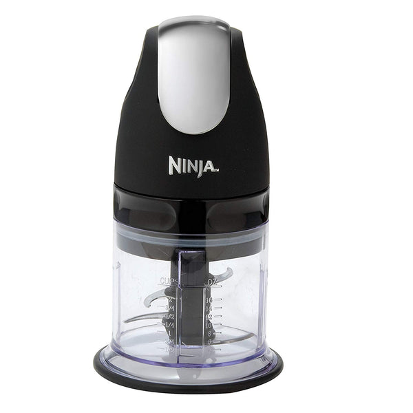 Ninja Blender/Food Processor with 450-Watt Base, 48oz Pitcher, 16oz Chopper Bowl, and 40oz Processor Bowl for Shakes, Smoothies, and Meal Prep (QB1004)