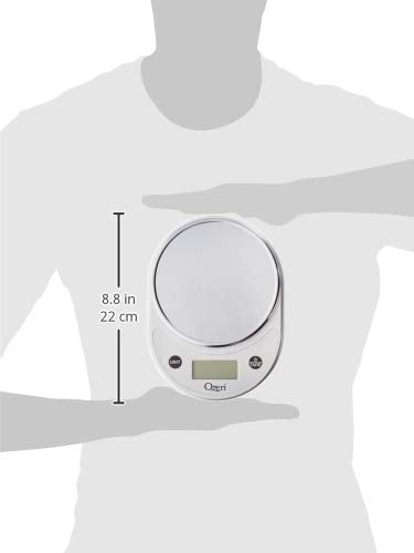 Ozeri ZK14-B Pronto Digital Multifunction Kitchen and Food Scale, Silver