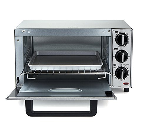 Hamilton Beach 31401 Stainless Steel 4 Slice Toaster Oven Broiler