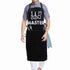 COZYMATE Grill Apron Funny Chef Aprons for Men Women BBQ Baking Cooking Adjustable 2 Pockets, BBQ Master