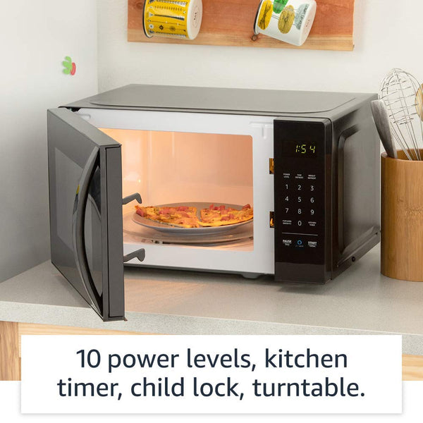 Microwave, Small, 0.7 Cu. Ft, 700W, Works with Alexa