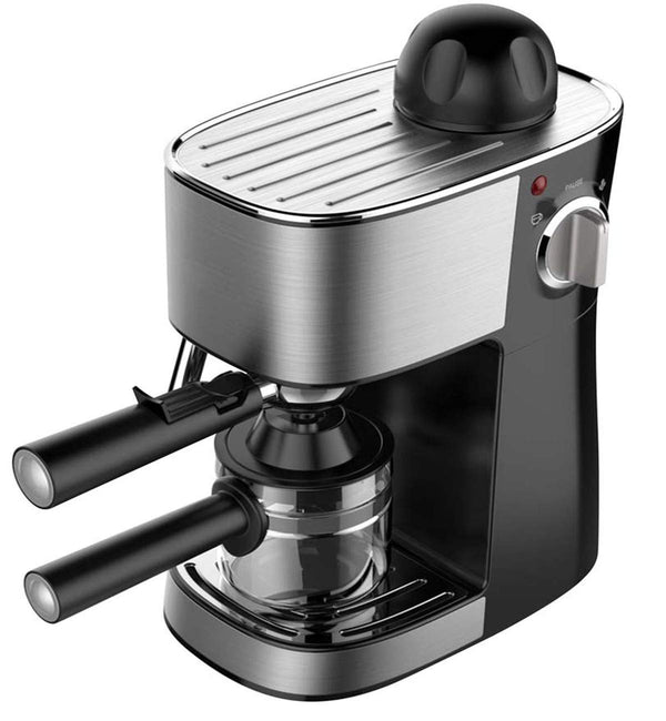 Powerful steam Espresso and Cappuccino Maker Barista Express Machine Black - Make European Espresso