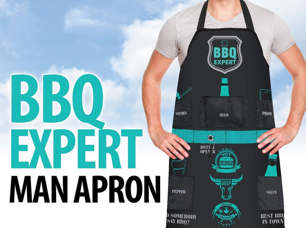 Kovot BBQ Expert Apron - Includes Multiple Pockets