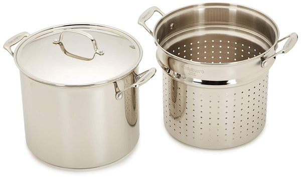 Cuisinart 77-412 Chef's Classic Stainless 4-Piece 12-Quart Pasta/Steamer Set