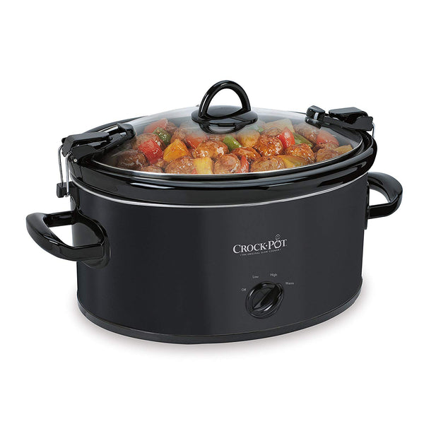 Crock-Pot Cook and Carry Portable Manual Slow Cooker, Black