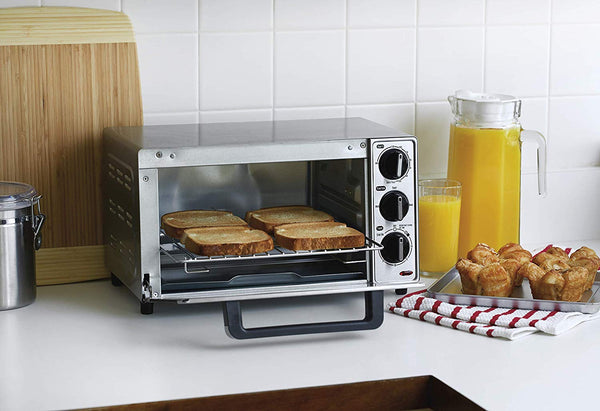 Hamilton Beach 31401 Stainless Steel 4 Slice Toaster Oven Broiler