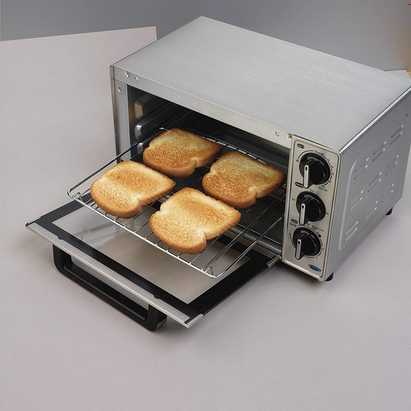 Hamilton Beach 31401 Stainless Steel 4 Slice Toaster Oven Broiler